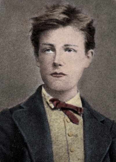 Arthur Rimbaud, francia költő és kalandor – Arthur Rimbaud (1859-1891) portréja 17 éves. Fotó: Carjat. alkotó: Etienne (after) Carjat