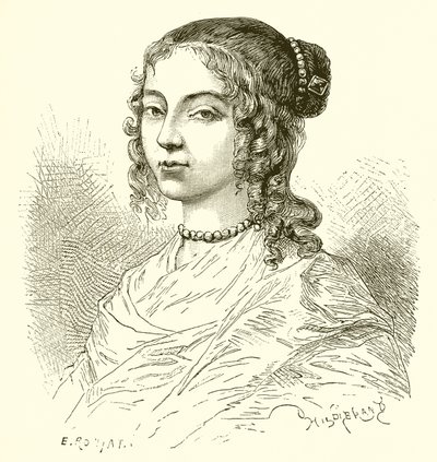 Angol Henrietta, II. Károly király nővére alkotó: Etienne Antoine Eugene Ronjat