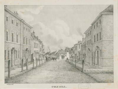Tamworth - Cole-hill: litográfia, nd [1796-1865] alkotó: Etienne Bruno Hamel