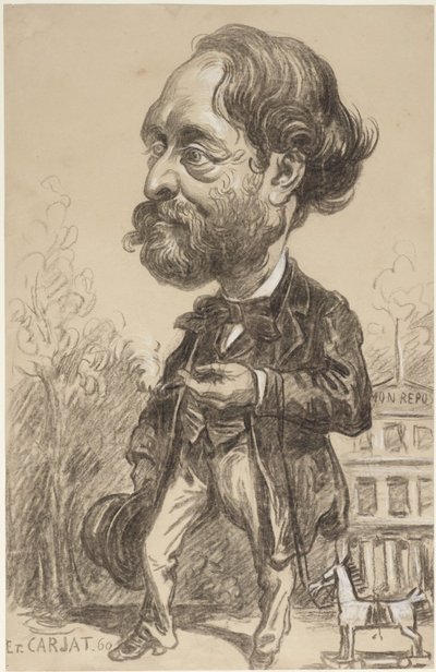 Gustave Perdonnet karikatúrája alkotó: Etienne Carjat