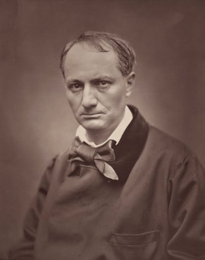 Charles Baudelaire,1861, nyomtatva 1877 (fotó) alkotó: Etienne Carjat