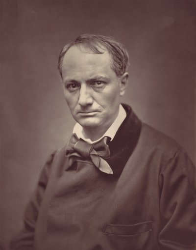 Charles Baudelaire, kb. 1863. alkotó: Etienne Carjat
