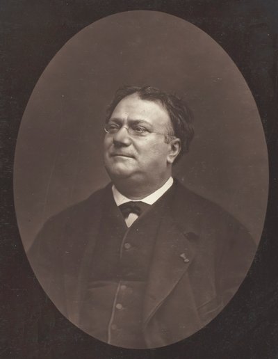 Charles Monselet, c. 1876. alkotó: Etienne Carjat