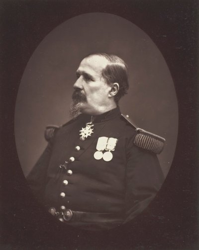 Denfert-Rochereau ezredes, kb. 187678. alkotó: Etienne Carjat