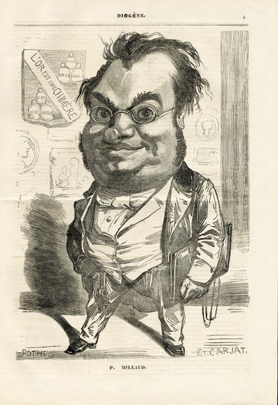 Diogenes alkotó: Etienne Carjat