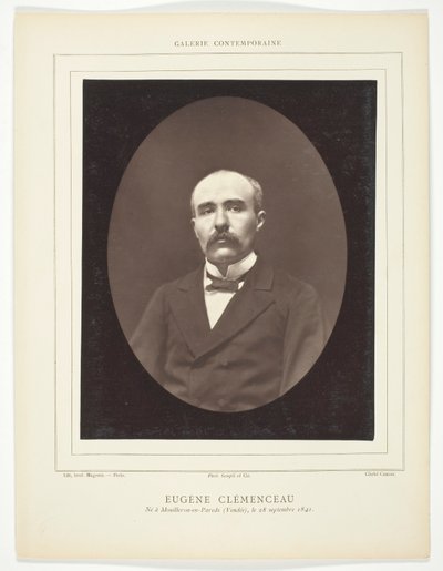 Eugène Clémenceau alkotó: Etienne Carjat