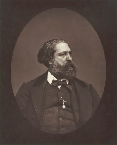 Gustave Aimard, c. 1876. alkotó: Etienne Carjat