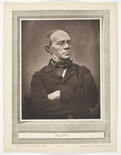 Halévy alkotó: Etienne Carjat