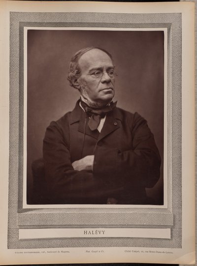 Halévy alkotó: Etienne Carjat