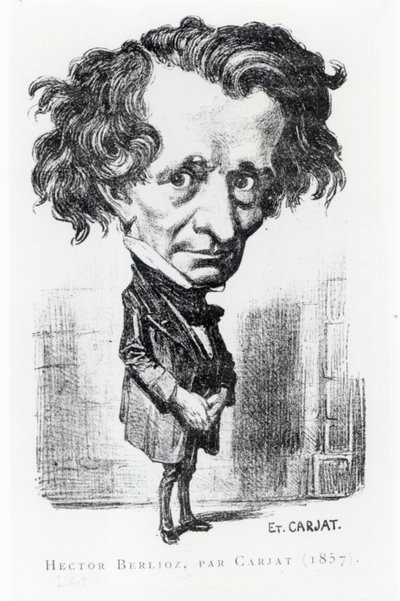 Hector Berlioz alkotó: Etienne Carjat