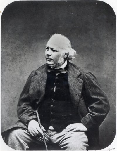 Honore Daumier (1808-79) 1864 körül alkotó: Etienne Carjat