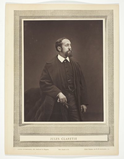 Jules Claretie alkotó: Etienne Carjat