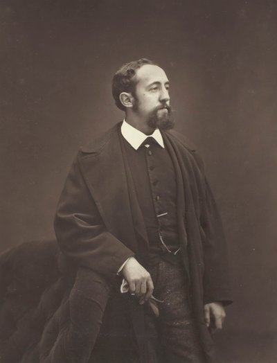 Jules Claretie, c. 1876. alkotó: Etienne Carjat
