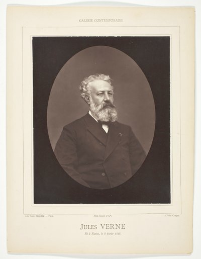 Jules Verne alkotó: Etienne Carjat