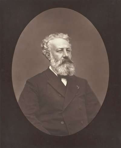 Jules Verne, c. 1876. alkotó: Etienne Carjat