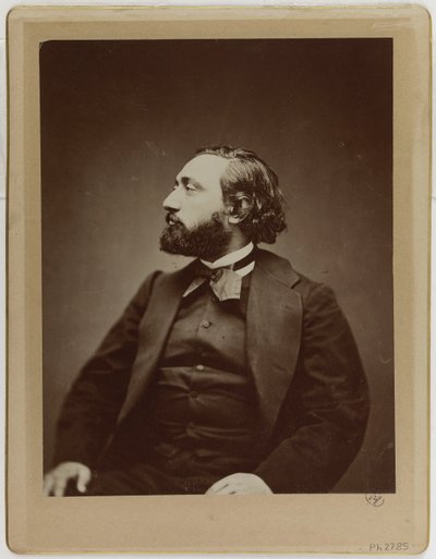 Léon Gambetta (1838-1882), ügyvéd és politikus alkotó: Etienne Carjat