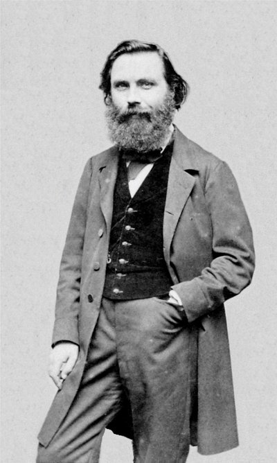 Eugène Garcin (1830-1909) francia író és újságíró portréja. alkotó: Etienne Carjat