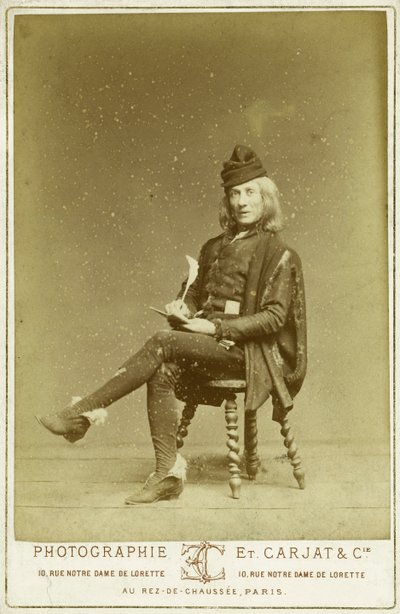 Richard Gringoire szerepében alkotó: Etienne Carjat