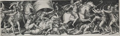 Harcok és diadalok, valószínűleg 1560-as évek. alkotó: Etienne Delaune