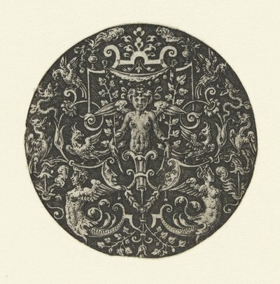 szárnyas nő Stephanus Delaune feltaláló (...) (sorozat címe) alkotó: Etienne Delaune