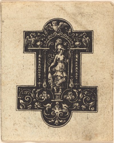 Minerva állva alkotó: Etienne Delaune