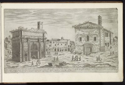 Septimius Severus boltíve Rómában Ősi épületek (sorozat címe) I vestigi dell