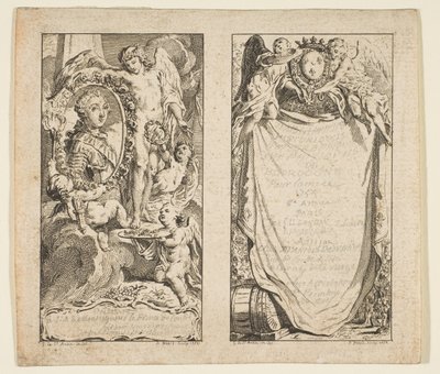 Matricák Burgundia történelmi, helyrajzi és fizikai tábláihoz, 1755. alkotó: Etienne Fessard