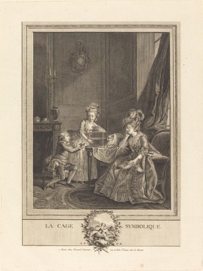 A szimbolikus ketrec alkotó: Etienne Fessard after Charles Lepeintre