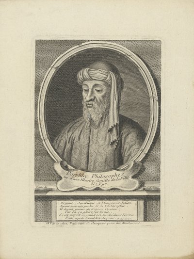 Tyrusi Porfír, 1700. alkotó: Etienne Jehandier Desrochers