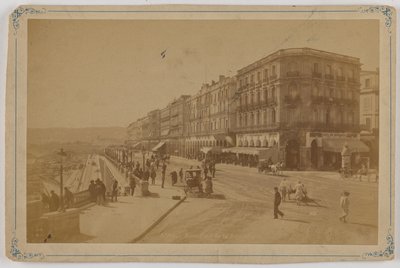 Algír - Boulevard de la Republique alkotó: Etienne Neurdein