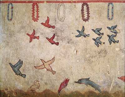 Egy madár repülése (A freskó részlete, ie 530) alkotó: Etruscan