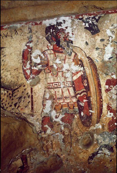 Egy harcos (freskó, ie 4.) alkotó: Etruscan