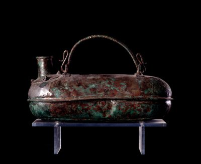 Etruszk civilizáció: bronz aszkók a bronz Char sírjából Vulciban, ie 680-670 alkotó: Etruscan