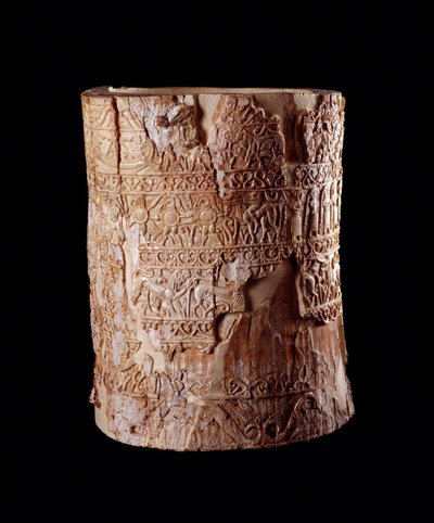 Etruszk civilizáció: elefántcsont cibórium Pania a Chiusi sírjából, Olaszország - Kr. e. 7. század alkotó: Etruscan