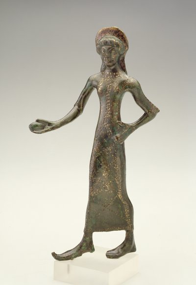 Táncoló lány (bronz) alkotó: Etruscan
