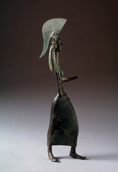 Menerva (Menrva) etruszk istennő – bronzszobor, ie 440-420 alkotó: Etruscan