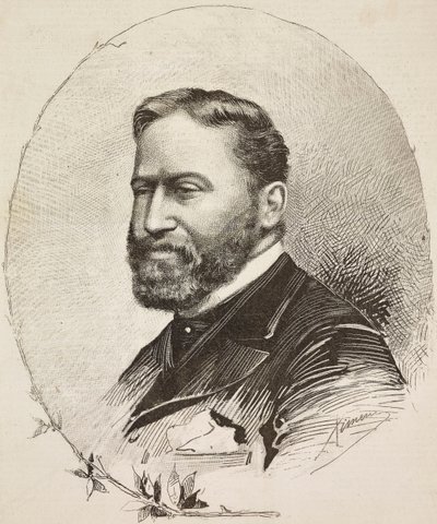 Giuseppe De Nittis (1846-1884) portréja alkotó: Ettore Ximenes