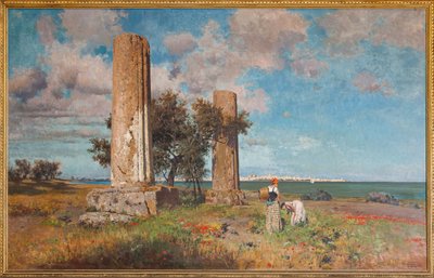Jupiter temploma Syracusában alkotó: Ettore de Maria Bergler