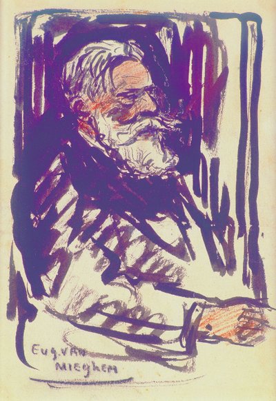 James Ensor festő alkotó: Eugeen van Mieghem