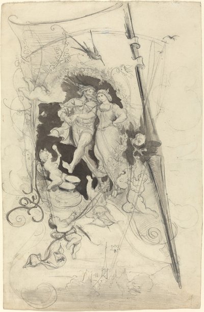 A Boldog Squire és a menyasszonya alkotó: Eugen Napoleon Neureuther