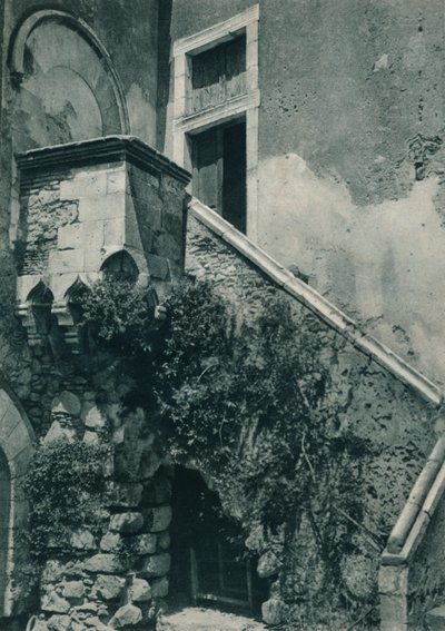 Taormina csendes sarka, Szicília, Olaszország, 1927 alkotó: Eugen Poppel