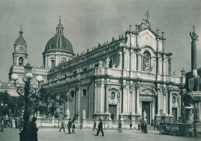 Catania székesegyház, Szicília, Olaszország, 1927 alkotó: Eugen Poppel