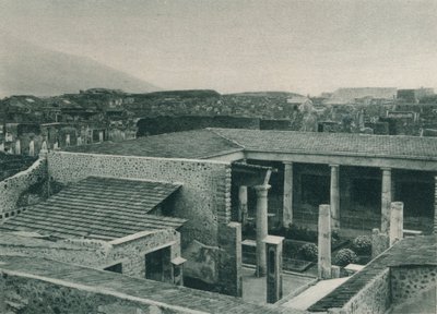A Vettii háza, Pompeii, Olaszország, 1927 alkotó: Eugen Poppel