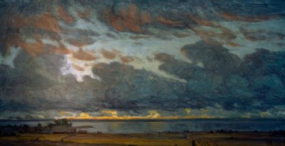 Vadászat felhők alkotó: Eugen Prinz von Schweden
