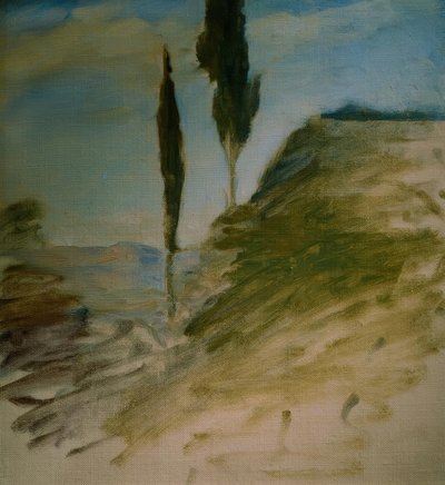 Két ciprus, Sketch alkotó: Eugen Prinz von Schweden