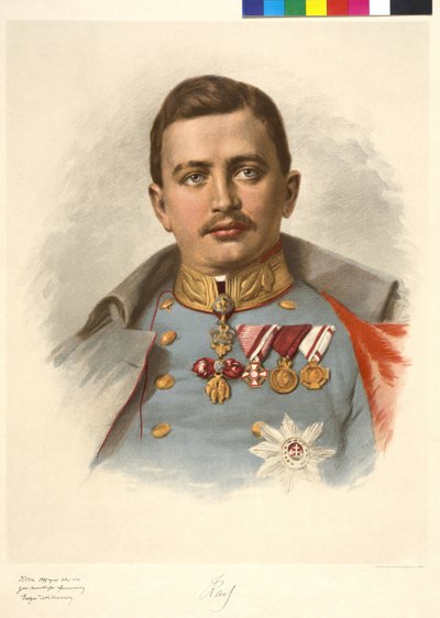 I. Károly osztrák császár alkotó: Eugen Willoner