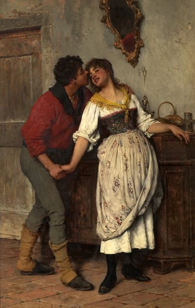 Elfogadva, 1887 alkotó: Eugen von Blaas