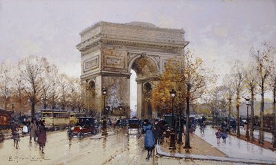 Diadalív, Párizs alkotó: Eugene Galien Laloue