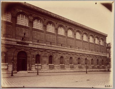 [Bibliothèque Sainte-Geneviève, Place du Panthéon] alkotó: Eugène Atget