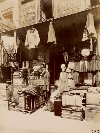 Üzlet - rue du Petit Thomas alkotó: Eugène Atget